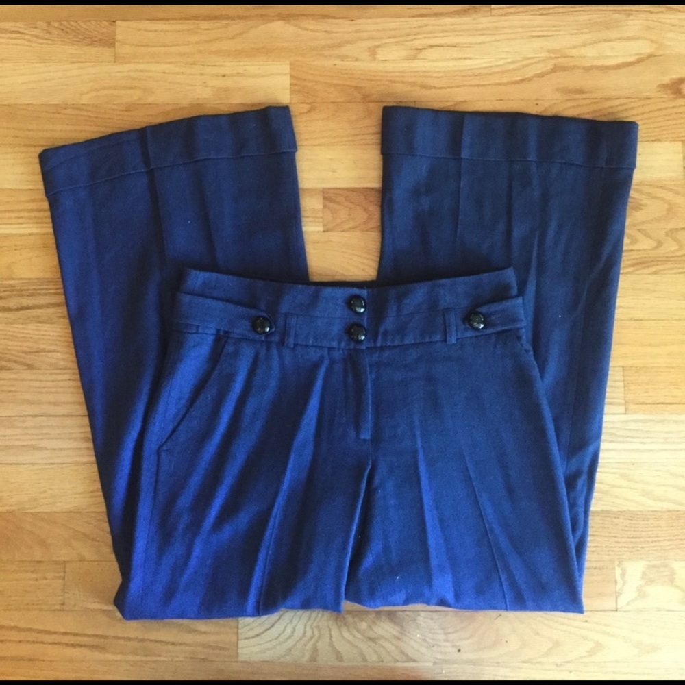 ✨Anthropologie Taikonku Blue tweed trousers ✨